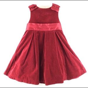 2t Dress Velour Tulle lined bottom